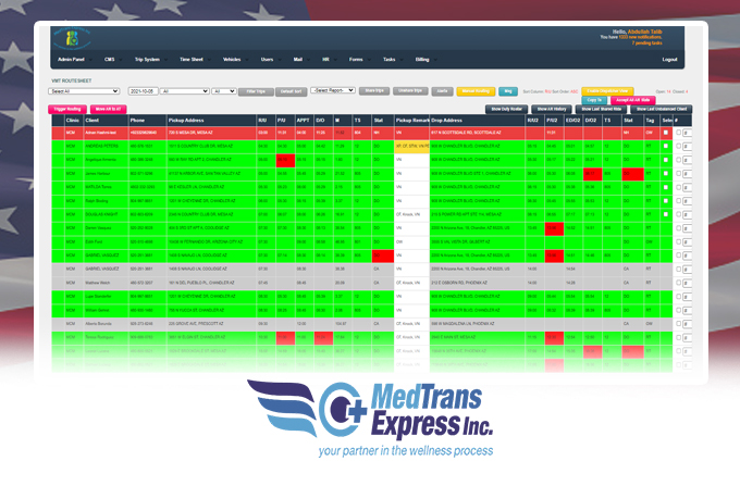 MedTrans Express Inc.